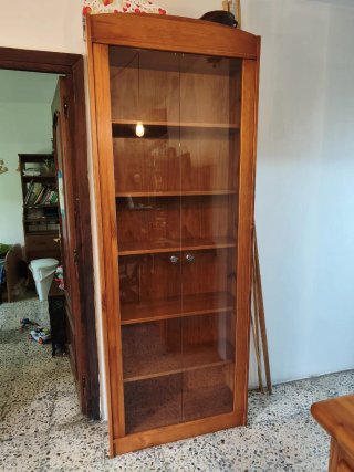 Regalo Vitrina provenzal de madera y cristal