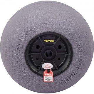 Ruedas de Globo de Playa, Neumáticos de Arena de Reemplazo de 33 cm, Neumáticos de Carro de TPU para Dolly de Kayak, Carro de Canoa y Buggy con Bomba de Aire Gratis, Paquete de 2