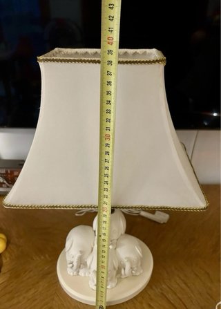 Coppia Abat-jour Vintage Elefanti