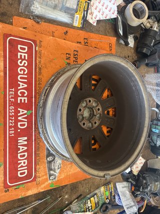Laguna, tarjeta 1 llanta de aluminio 16 pul 5 tala