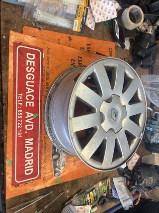 Laguna, tarjeta 1 llanta de aluminio 16 pul 5 tala