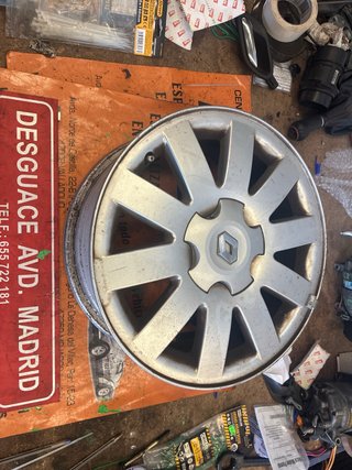 Laguna, tarjeta 1 llanta de aluminio 16 pul 5 tala