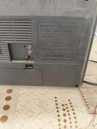 Radio Cassette Sanyo