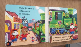 Libros osito tito, pepe y Mila, minino