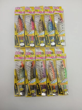 Señuelos DTD Zebra Eging 90mm 14.6g