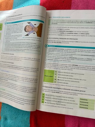 Primeros auxilios, CF.