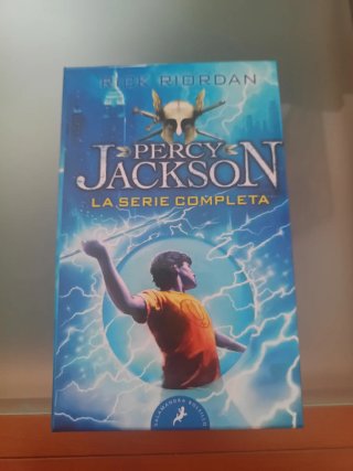 Pack libros Percy Jackson 5 libros