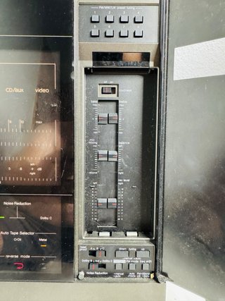 Technics SA-R100L Stereo Cassette Receiver