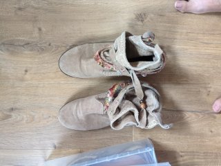 Botas de piel mujer talla 40
