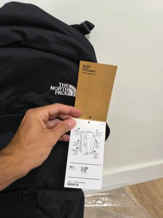 Mochila The North Face Negra Nueva basin 36