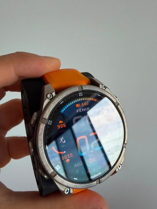 TIENDA - Garmin Fenix 8 47mm AMOLED Zafiro Naranja