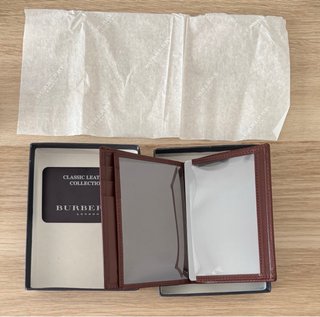 Cartera Burberry Marrón Cuero Clásico