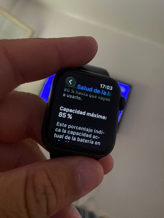 Apple Watch Series 6 GPS Negro/Plata