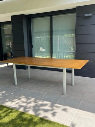 Mesa de comedor exterior extendible Green Design