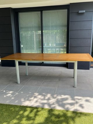 Mesa de comedor exterior extendible Green Design