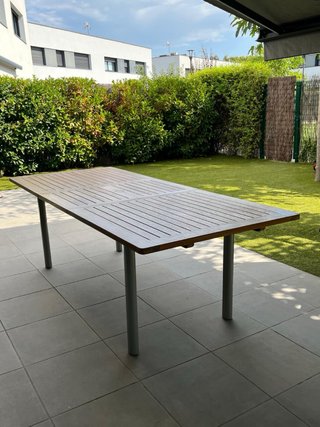 Mesa de comedor exterior extendible Green Design
