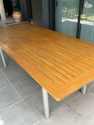 Mesa de comedor exterior extendible Green Design