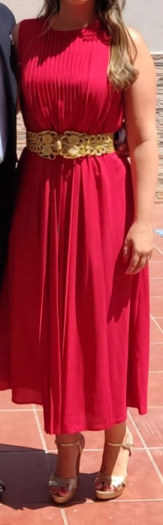 Vestido de fiesta rojo