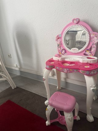 Tocador infantil Topstar unicornio con taburete