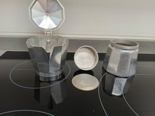 Cafetera Italiana Aluminio 6 Tazas