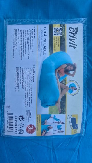 Sillón hinchable Crivit