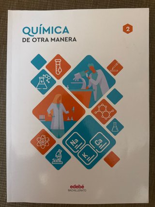 Libro Química, 2’ Bachillerato, editorial edebé