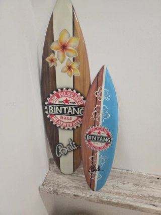 Tablas de surf decorativas Bintang Bali