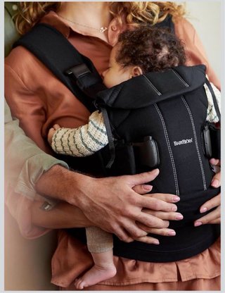 Mochila Porteo Babybjorn Negra