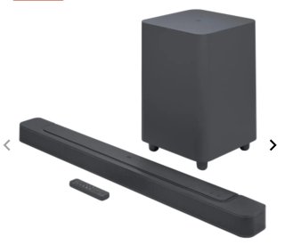 Barra de Sonido JBL Bar 500 con Subwoofer