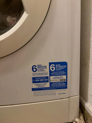 Lavadora Indesit 7 kg