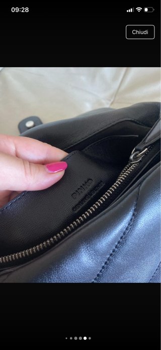Pinko Borsa Media Nera piccolo difetto vedi foto