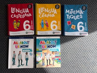 Libros para la escuela primaria 6 (todos 5 libros)