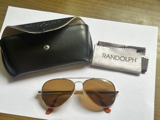 Gafas de sol Randolph Concorde 23k Oro
