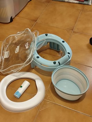 Adaptador WC infantil / orinal plegable y portátil
