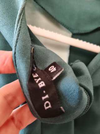 Vestido DI.BYE talla 40 verde