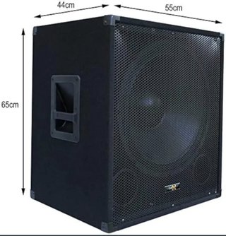 Subgrave activo 18" 500w Elektron Sub-Q45A