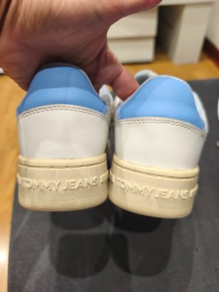 Zapatillas Tommy Hilfiger Blancas y Azules