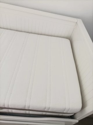 Diván Ikea Hemnes Blanco con Cajones