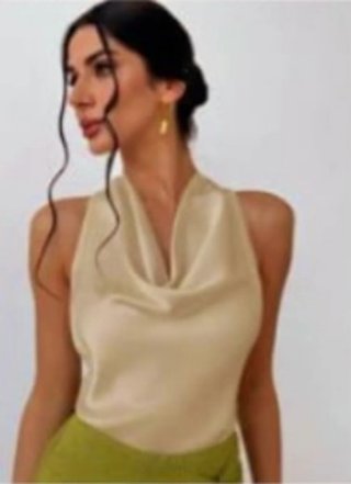 Blusa mujer simple,elegante sin mangas a estrenar.