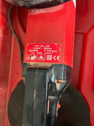 Amoladora Hilti 1800W con maletín