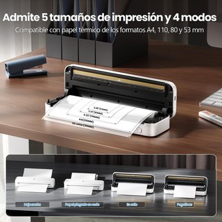 PHOMEMO M834 IMPRESORA TÉRMICA PORTÁTIL A4 300DPI