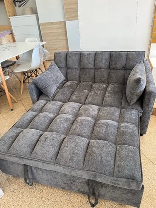 Sofá Cama Gris 2 Plazas - Hacemos envios