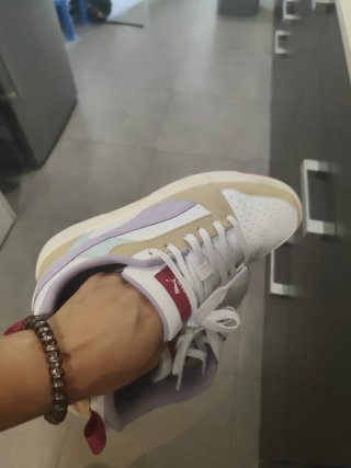 Zapatillas Puma Talla 39 Beige y Blanco