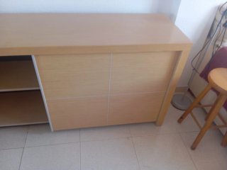 Aparador comedor madera 1.8×49×80 puertas 87×72