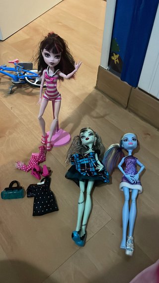 Muñecas Monster High con Accesorios