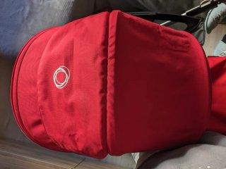 Carro gemelar Bugaboo Monkey color Rojo