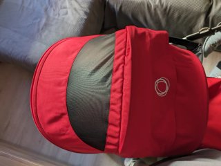 Carro gemelar Bugaboo Monkey color Rojo
