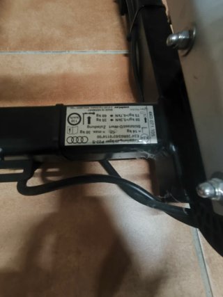 Portabicicletas Audi para bola enganche