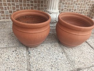 2 Macetones Terracota Grandes