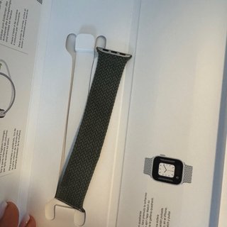 Apple Watch Series 6 Correa Tejida Gris
